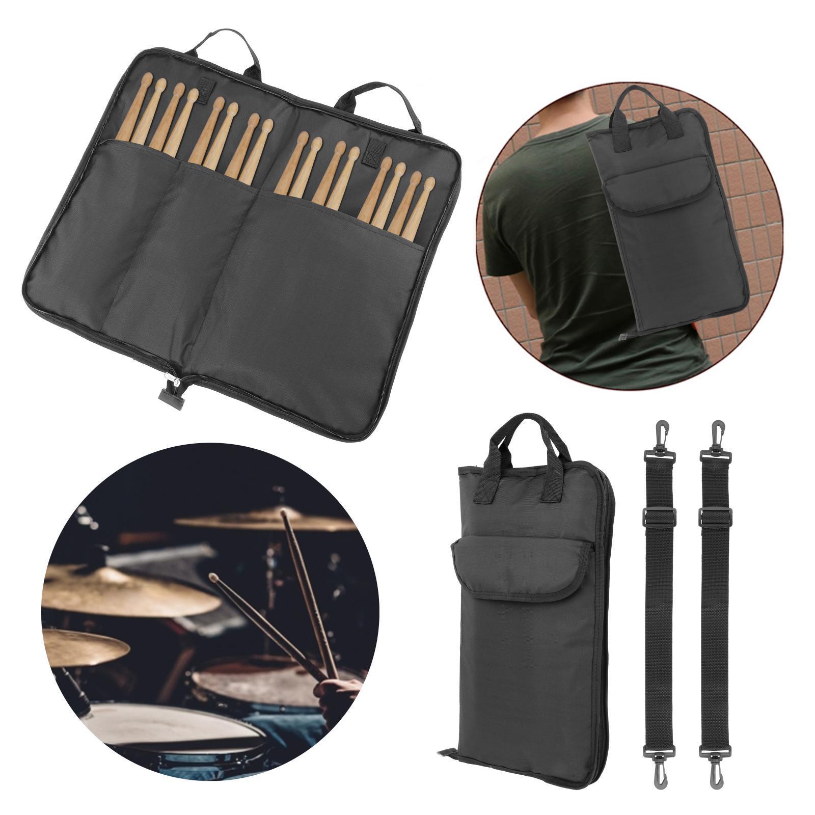 600D Oxford cloth Drum stick Bag Case w/ Shoulder Strap