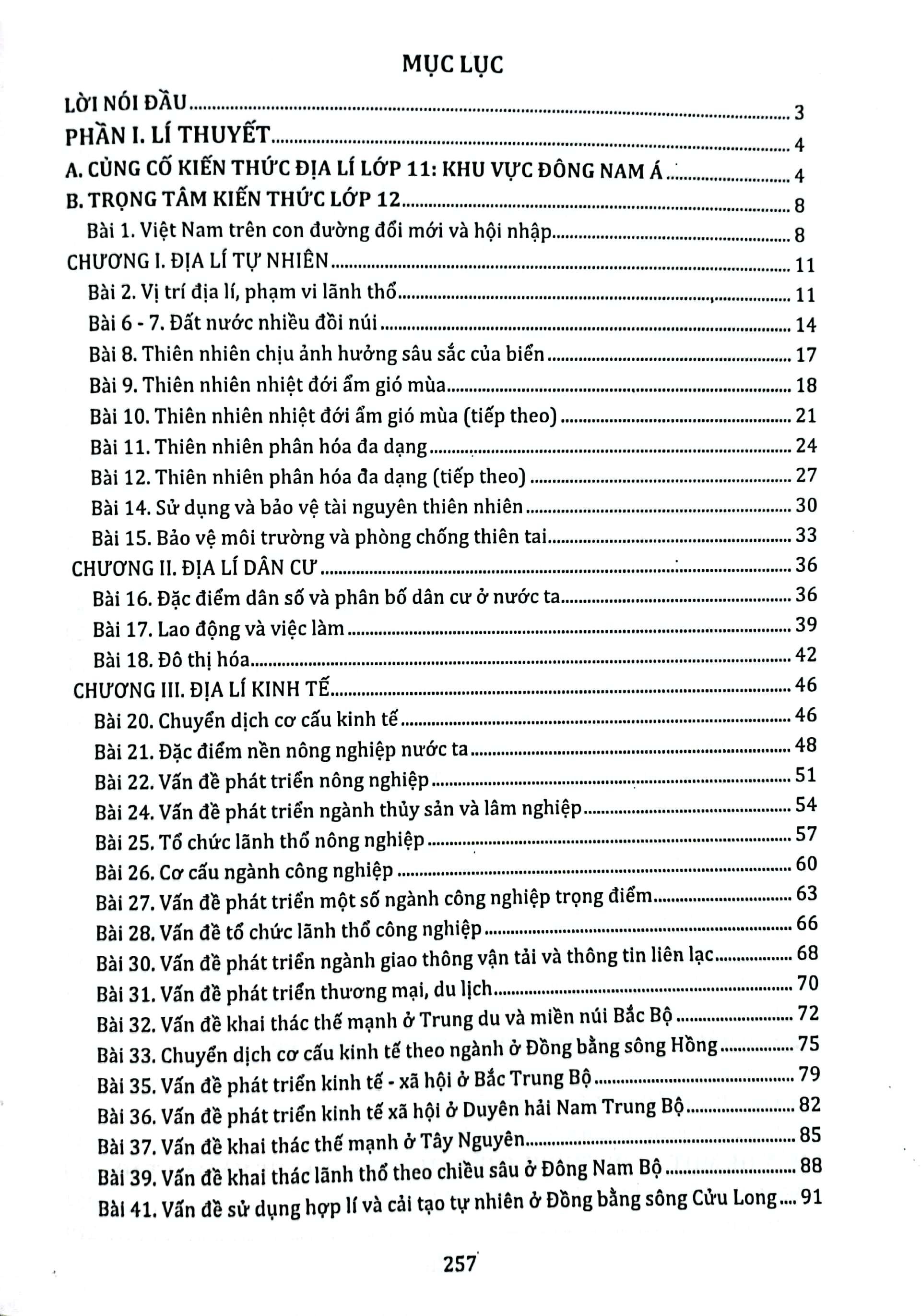 Phát Triển Năng Lực Thi Trắc Nghiệm Môn Địa Lí