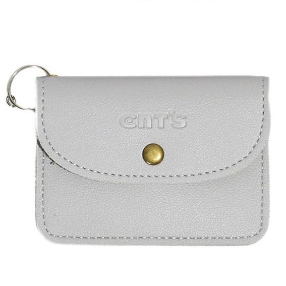 Ví mini đựng thẻ Zenkastore đựng card thẻ atm đựng tiền lẻ vé xe ví móc khóa bằng da cao cấp rất tiện dụng