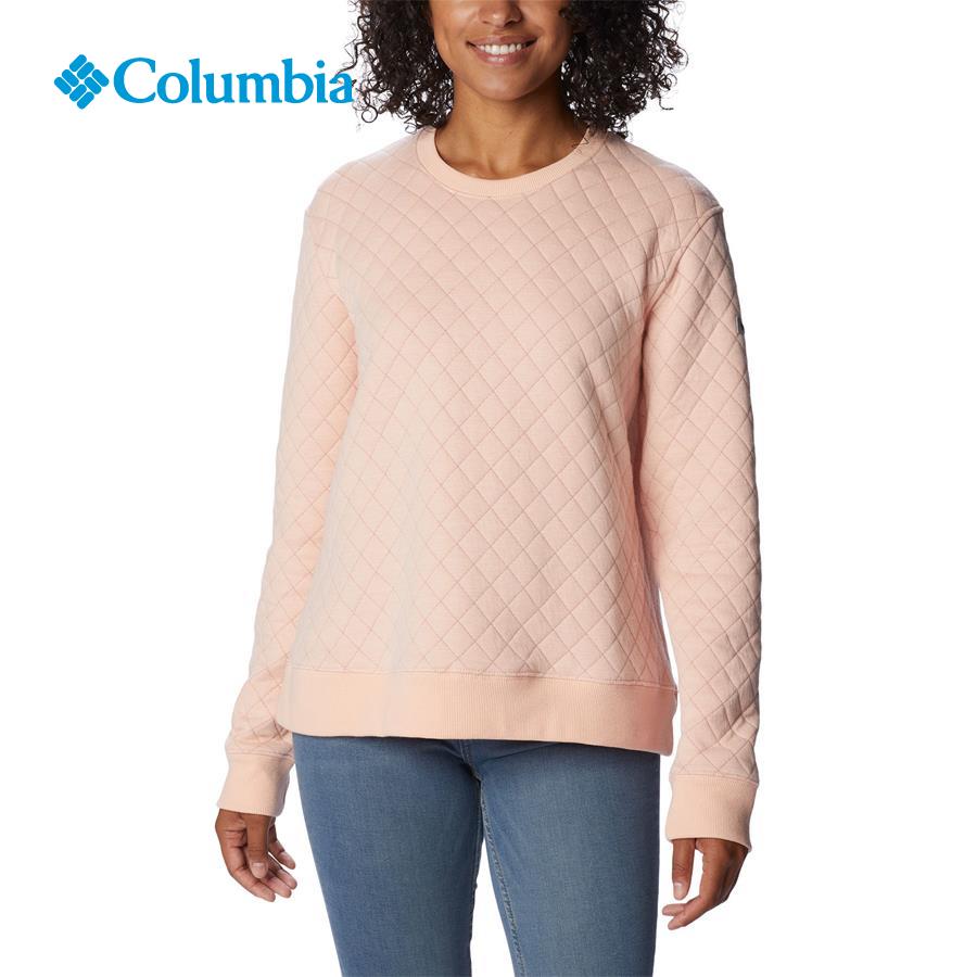 Áo thun tay dài thể thao nữ Columbia Columbia Lodge Quilted Crew - 2013122890