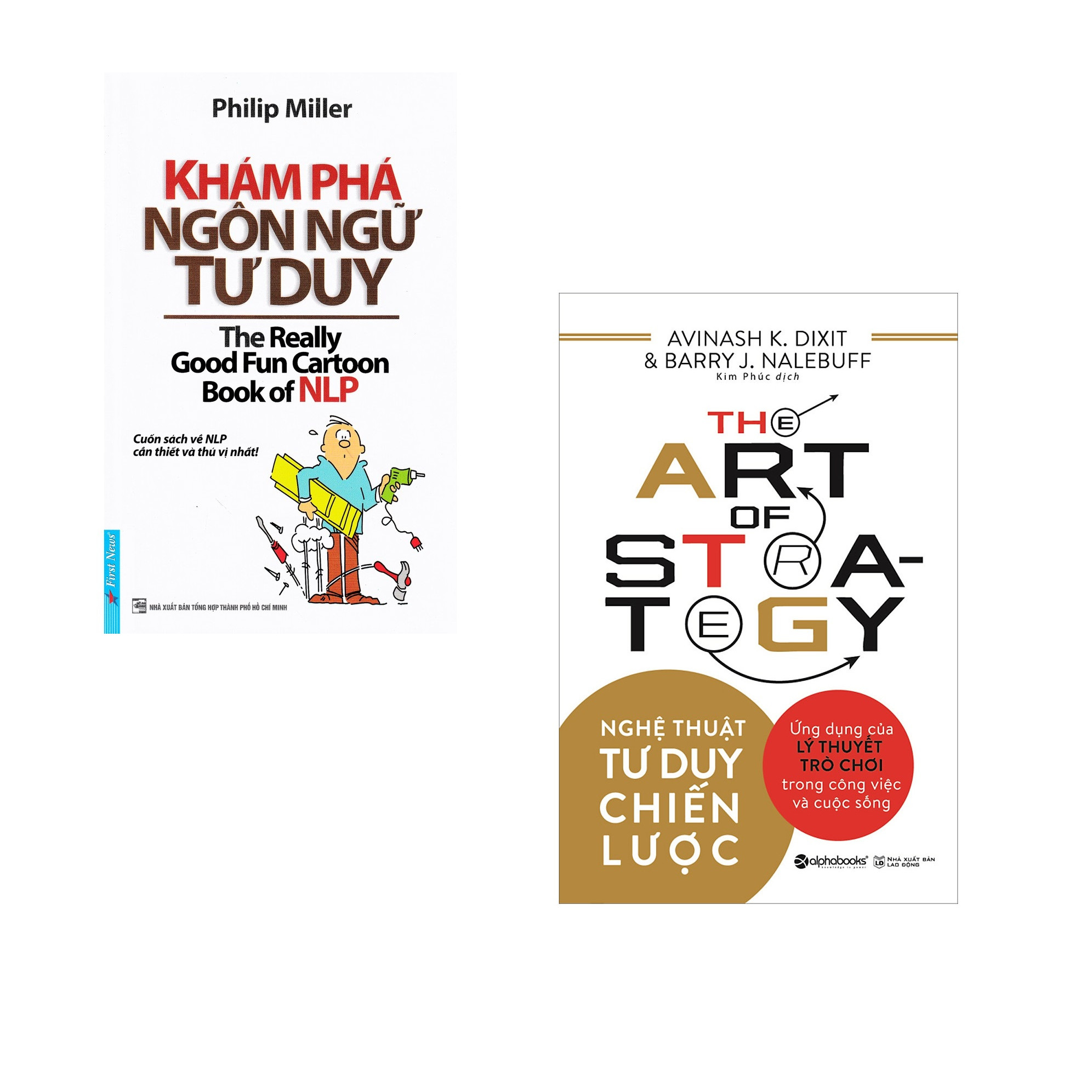 Combo 2 cuốn sách: Khám Phá Ngôn Ngữ Tư Duy + Nghệ thuật tư duy chiến lược