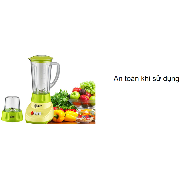 Máy Xay Sinh Tố Thủy Tinh COMET CM9986 - Hàng chính hãng