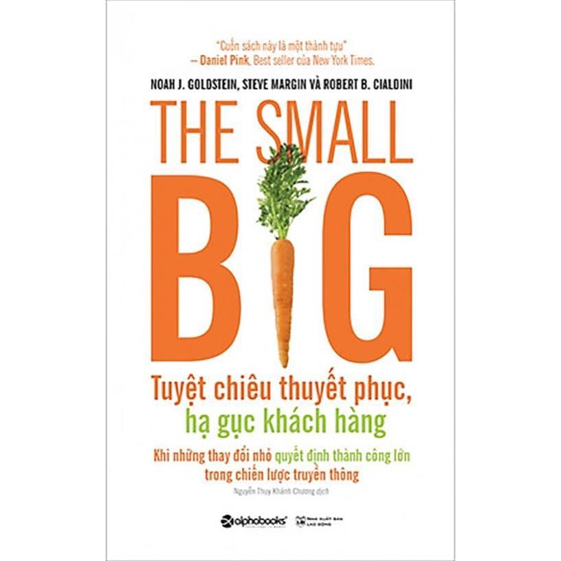 Sách The small big - Tuyệt chiêu thuyết phục,hạ gục khách hàng