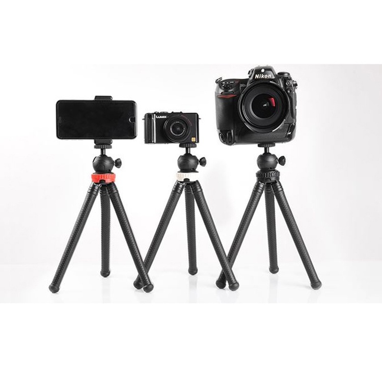 Giá đỡ điện thoại/ máy ảnh MAWA MT04 dạng tripod 3 chân bạch tuộc uốn dẻo tiện lợi - Hàng chính hãng