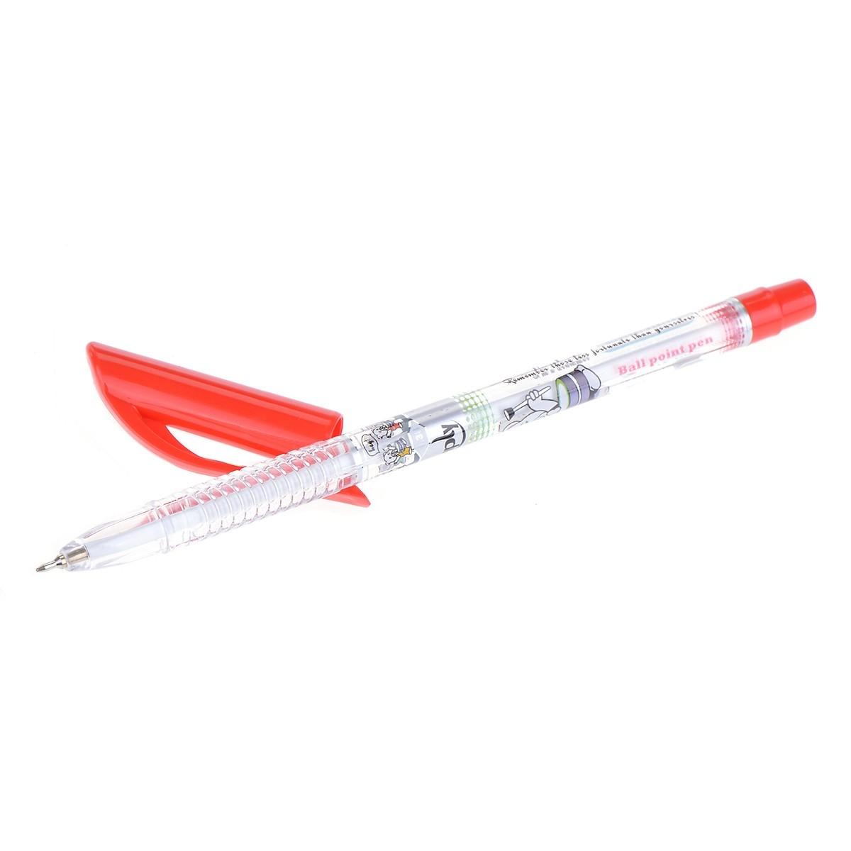 Vỉ 3 Bút Bi Thiên Long TL-062 - Mực Đỏ