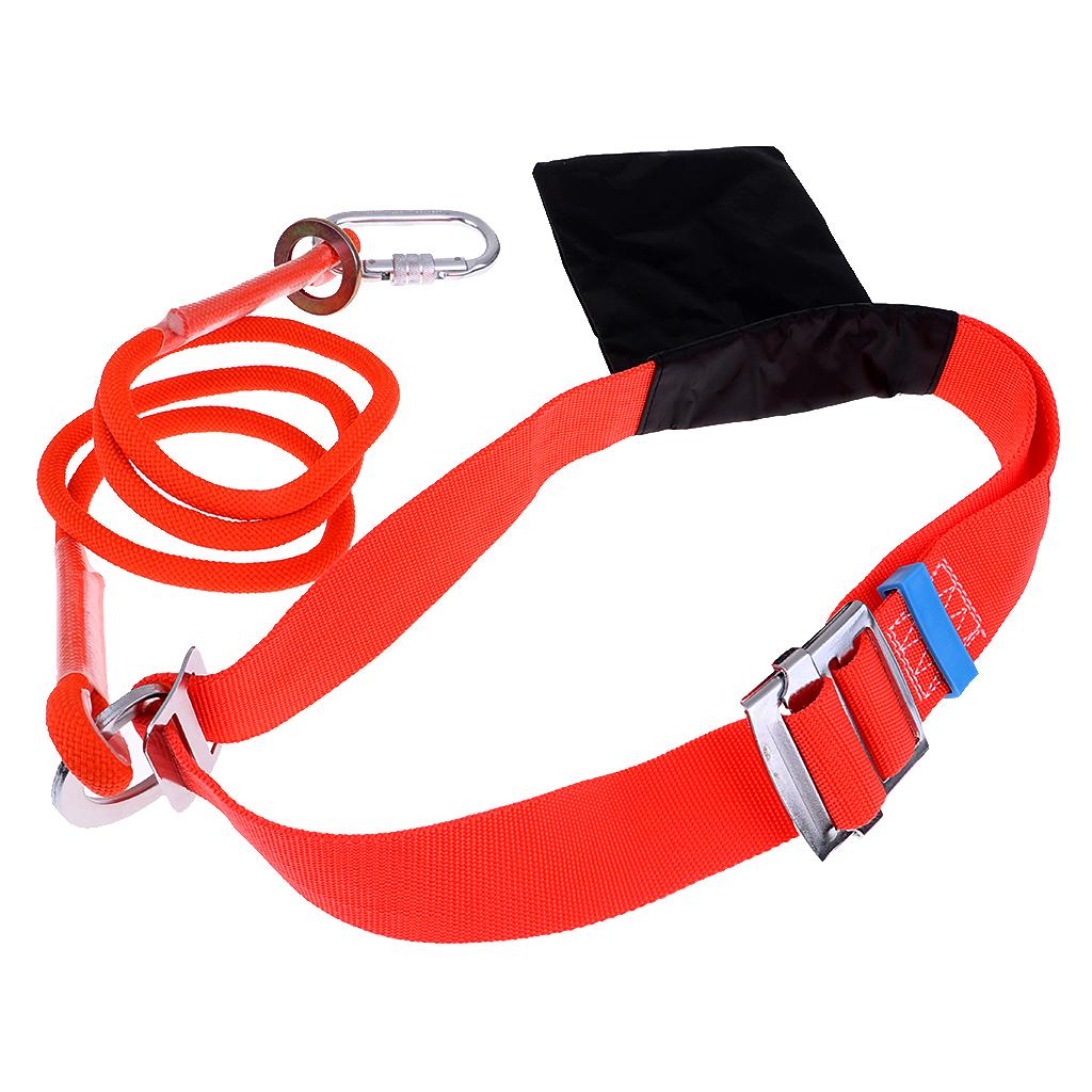 Rock Climbing Protection Harness Belt Safe Strap Landyard