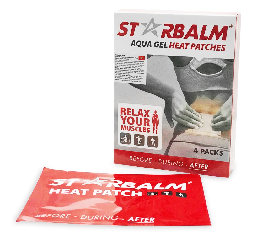 Hộp 4 MIẾNG DÁN NHIỆT STARBALM HEAT PATCHES