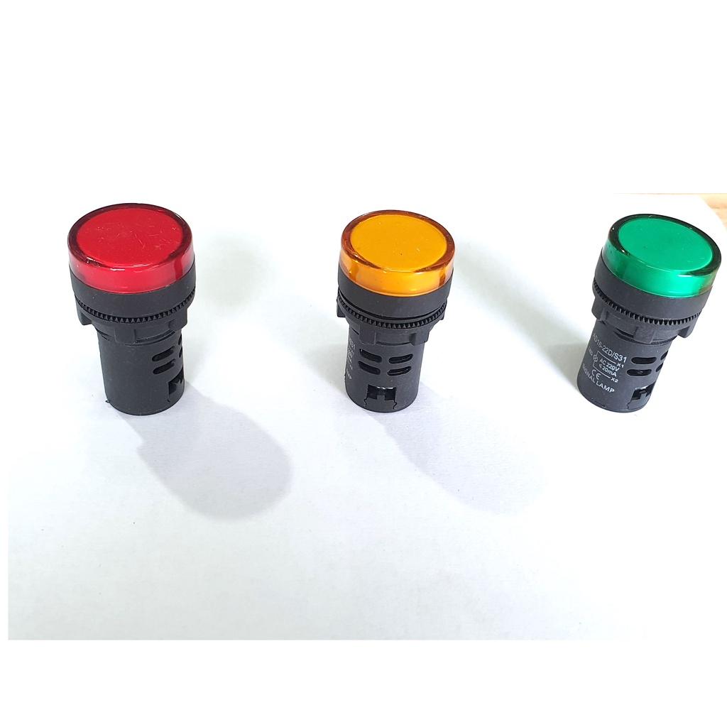 Đèn báo pha phi 22, 220v loại tốt