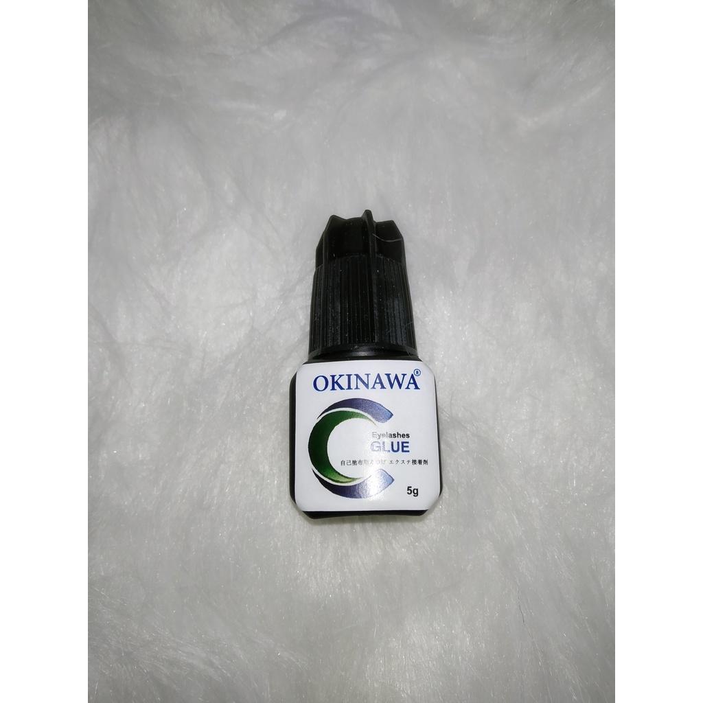 Keo nối mi không cay tự nối hiệu Okinawa mẫu mới dung tích lọ 5ml