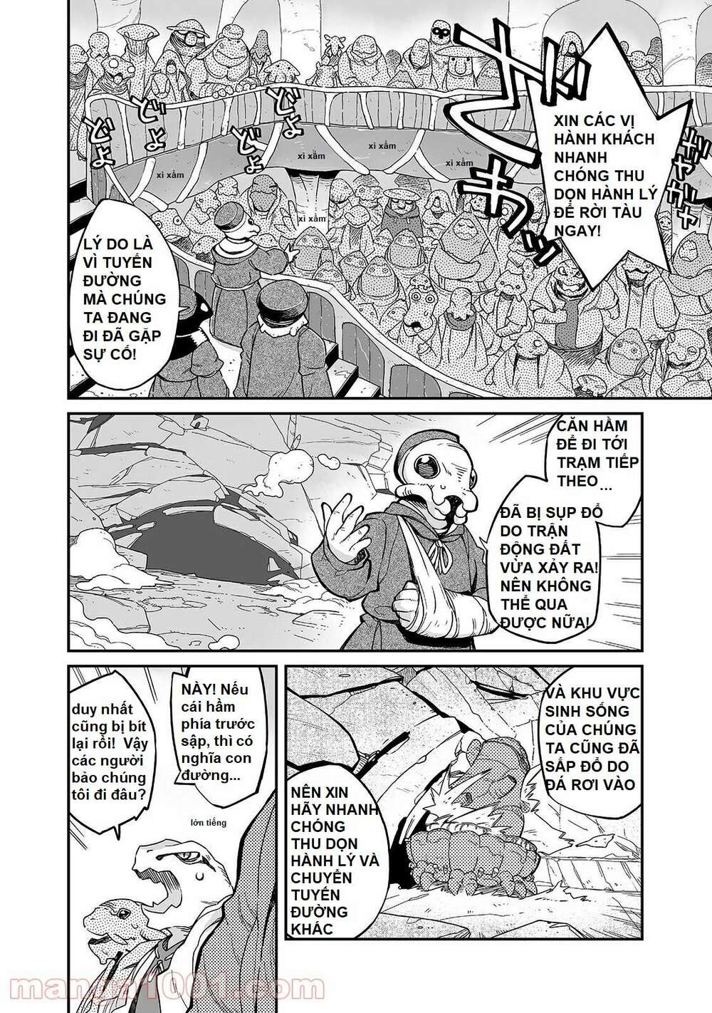 ngay cả khi hậu tận thế, thật hạnh phúc vẫn còn được sống... chapter 16.1 4