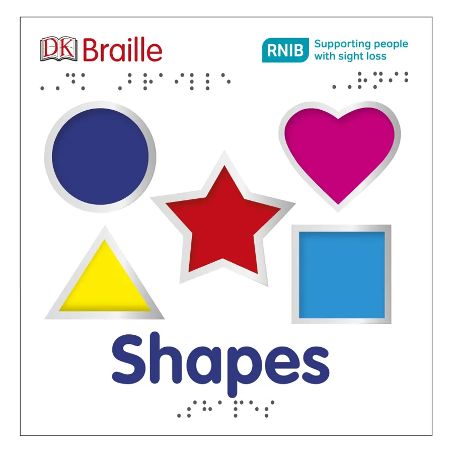 [Hàng thanh lý miễn đổi trả] DK Braille Shapes