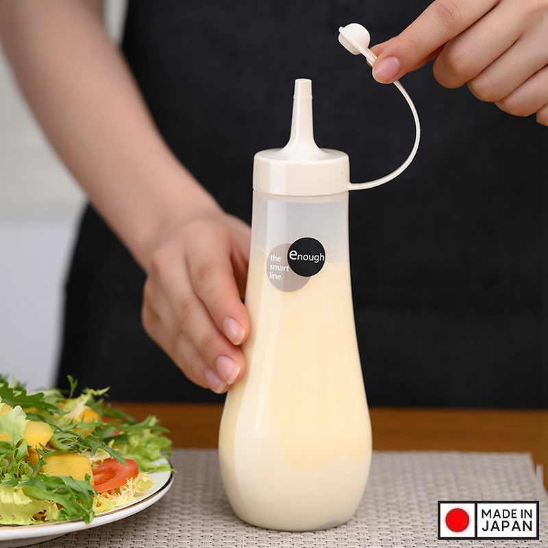 Bình đựng gia vị, nước sốt, nước tương Enough 360ml - Nội địa Nhật Bản