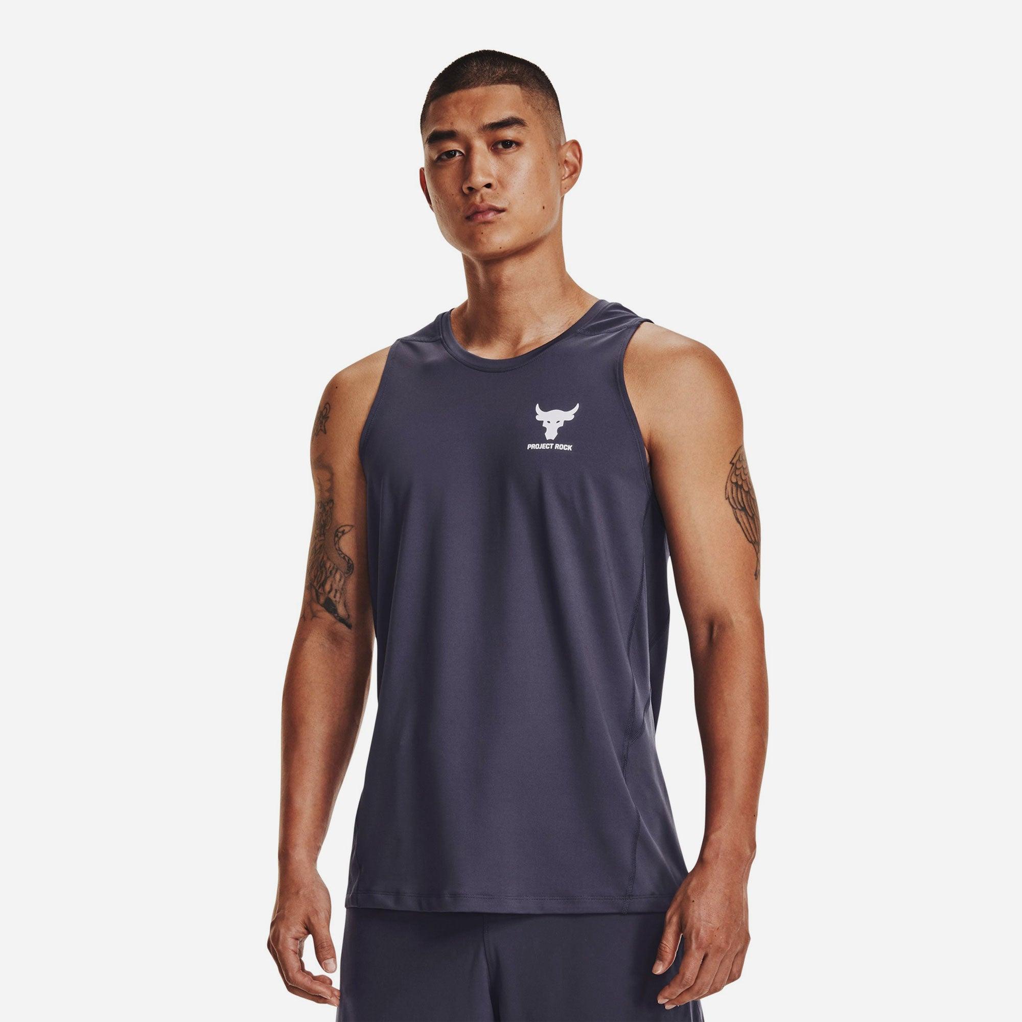 Áo ba lỗ thể thao nam Under Armour Pjt Rk Armourprint Ftd Tk - 1373804-558