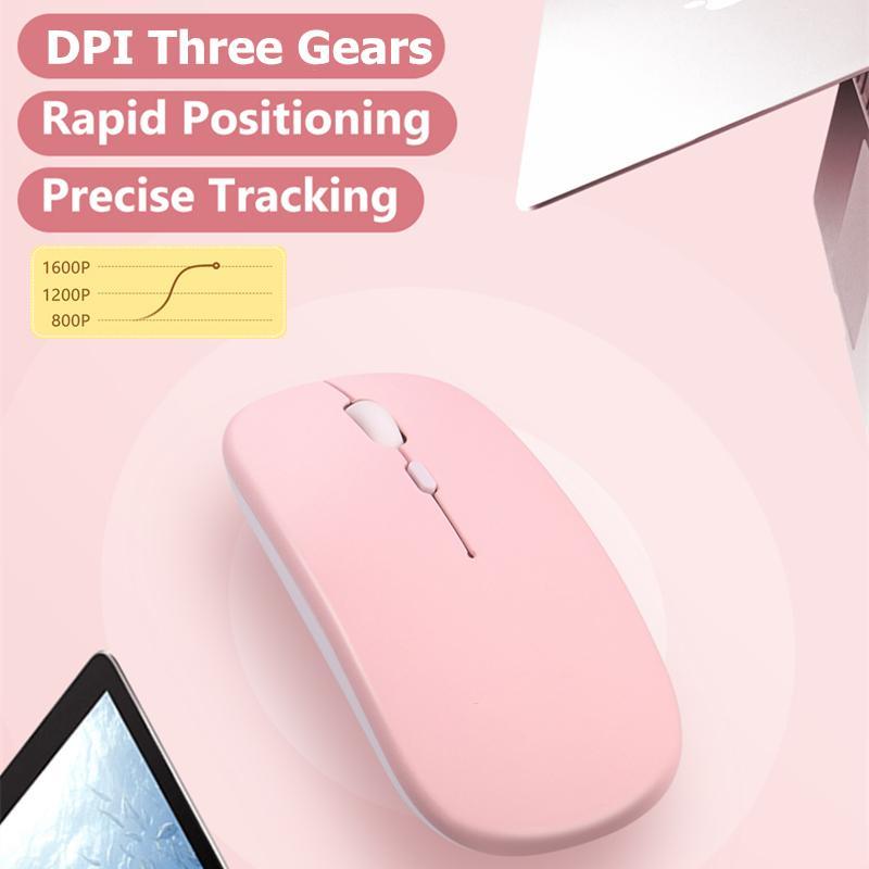 Chuột Không Dây Bluetooth 2.4G Cho Máy Tính