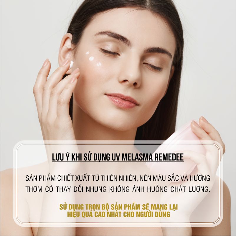 [BEAUTY BANK] UV Melasma Remedee chiết xuất rau má giúp chống nắng, mờ nám, dưỡng trắng, trẻ hóa làn da