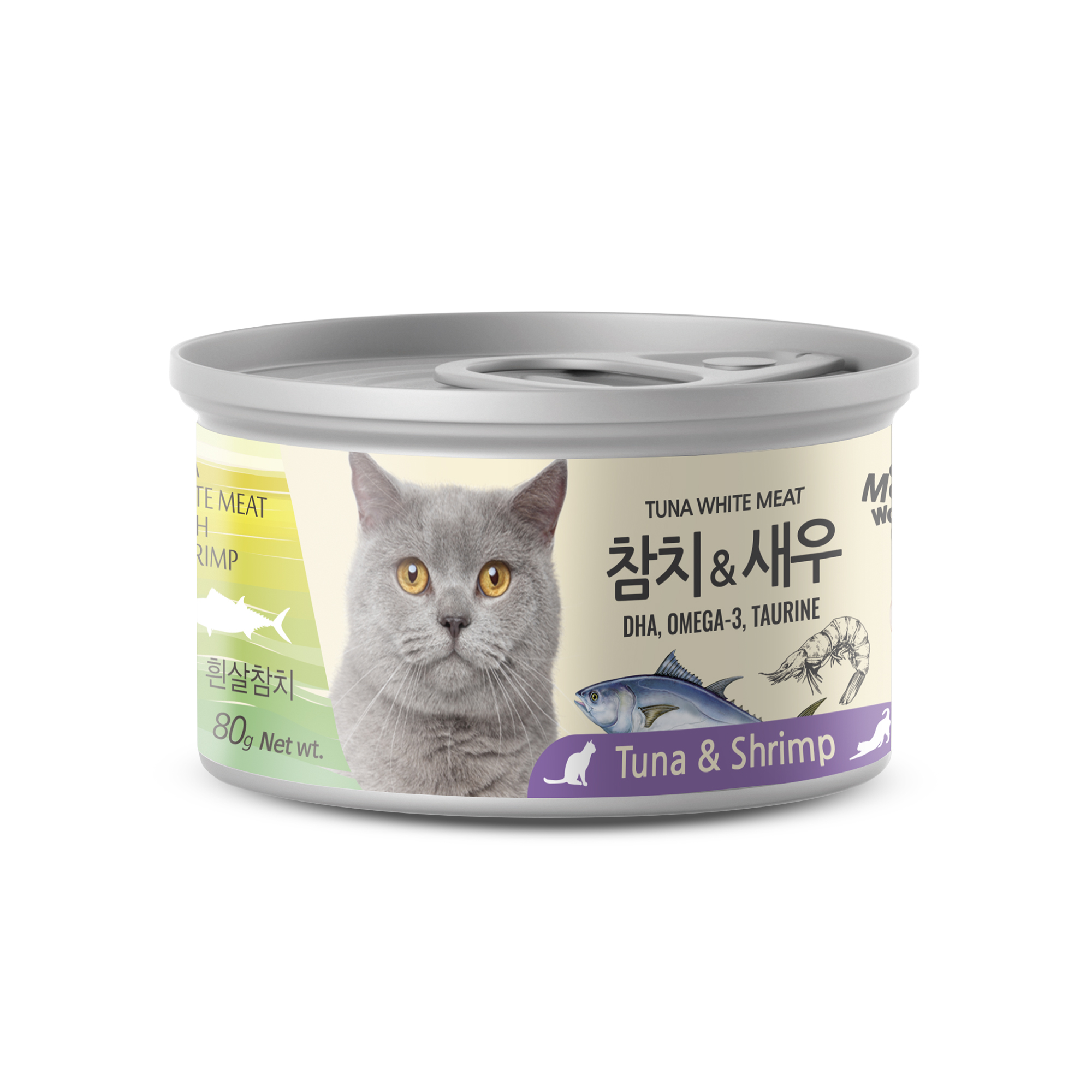 Cá Ngừ Trắng Đóng Hộp Cho Mèo - Tuna White Meat 80g