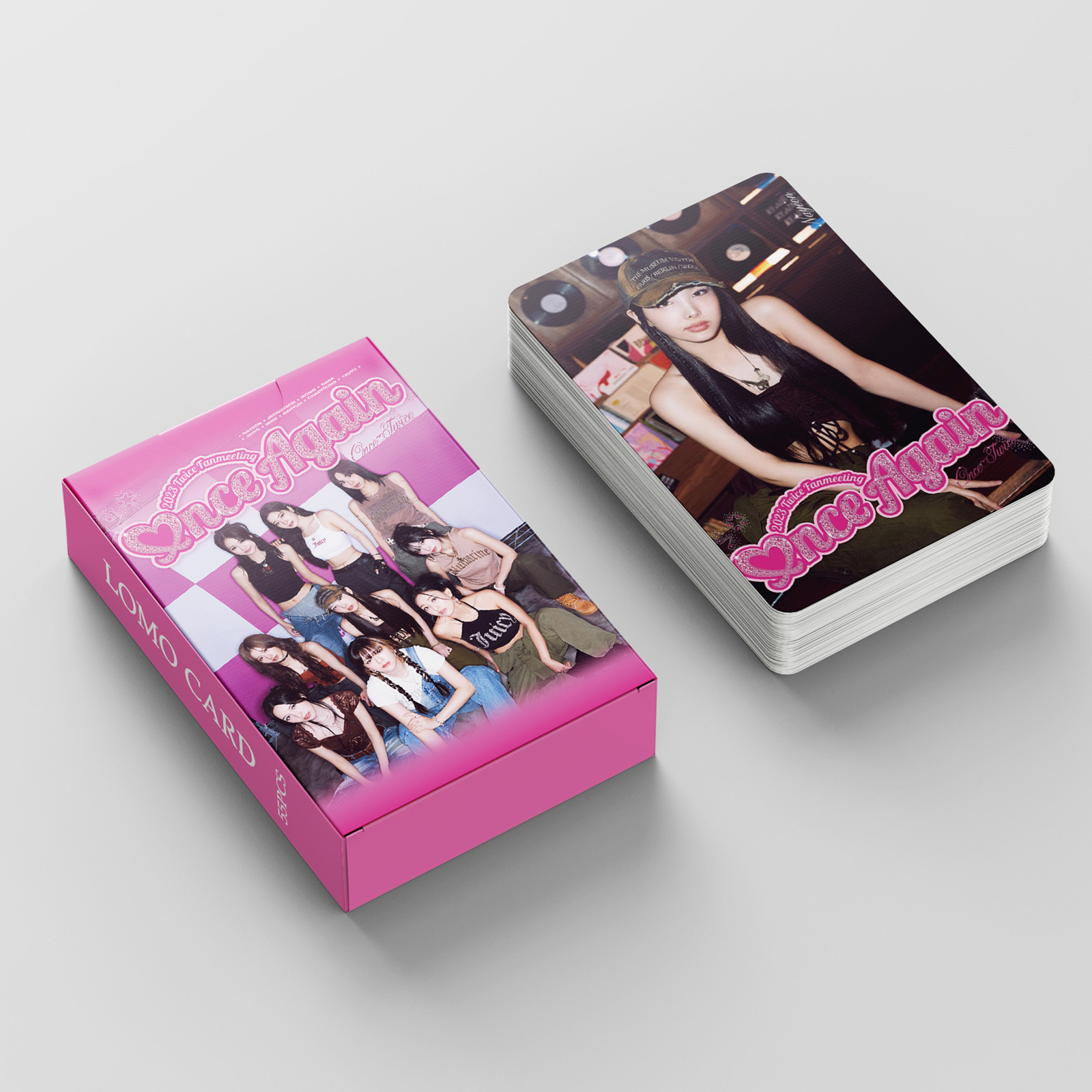 Set 55 lomo card Twice-Once Again-2023 Twicw Fan Meeting