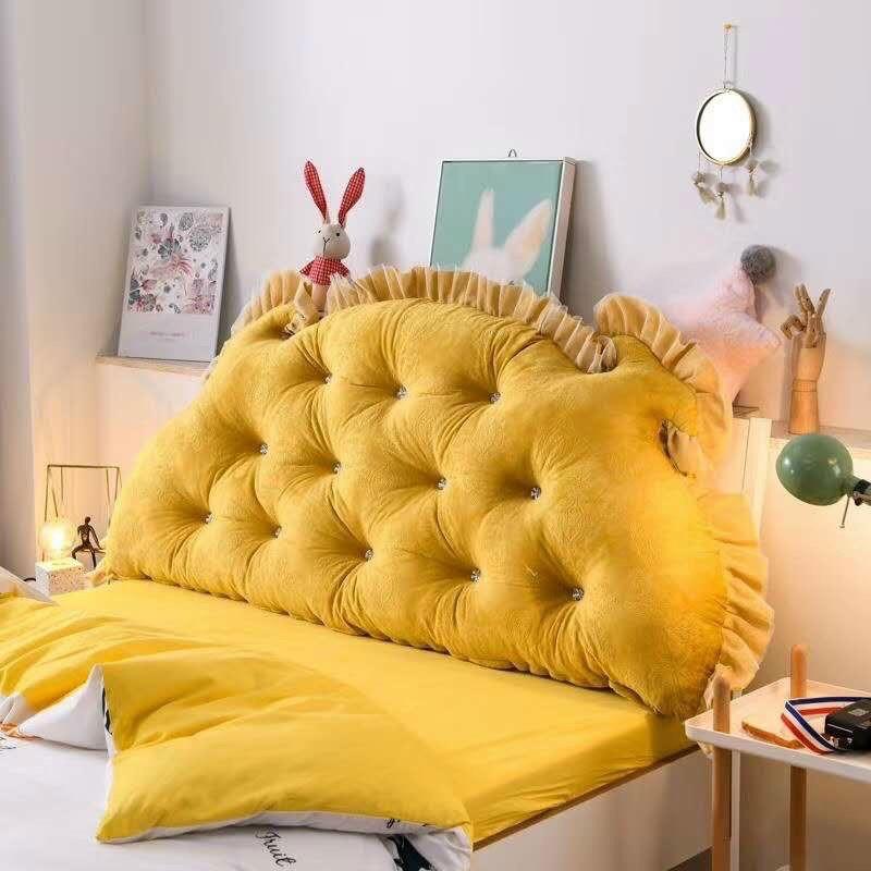 Tựa đầu giường đính khuy mẫu hoàng gia cao cấp 1m8