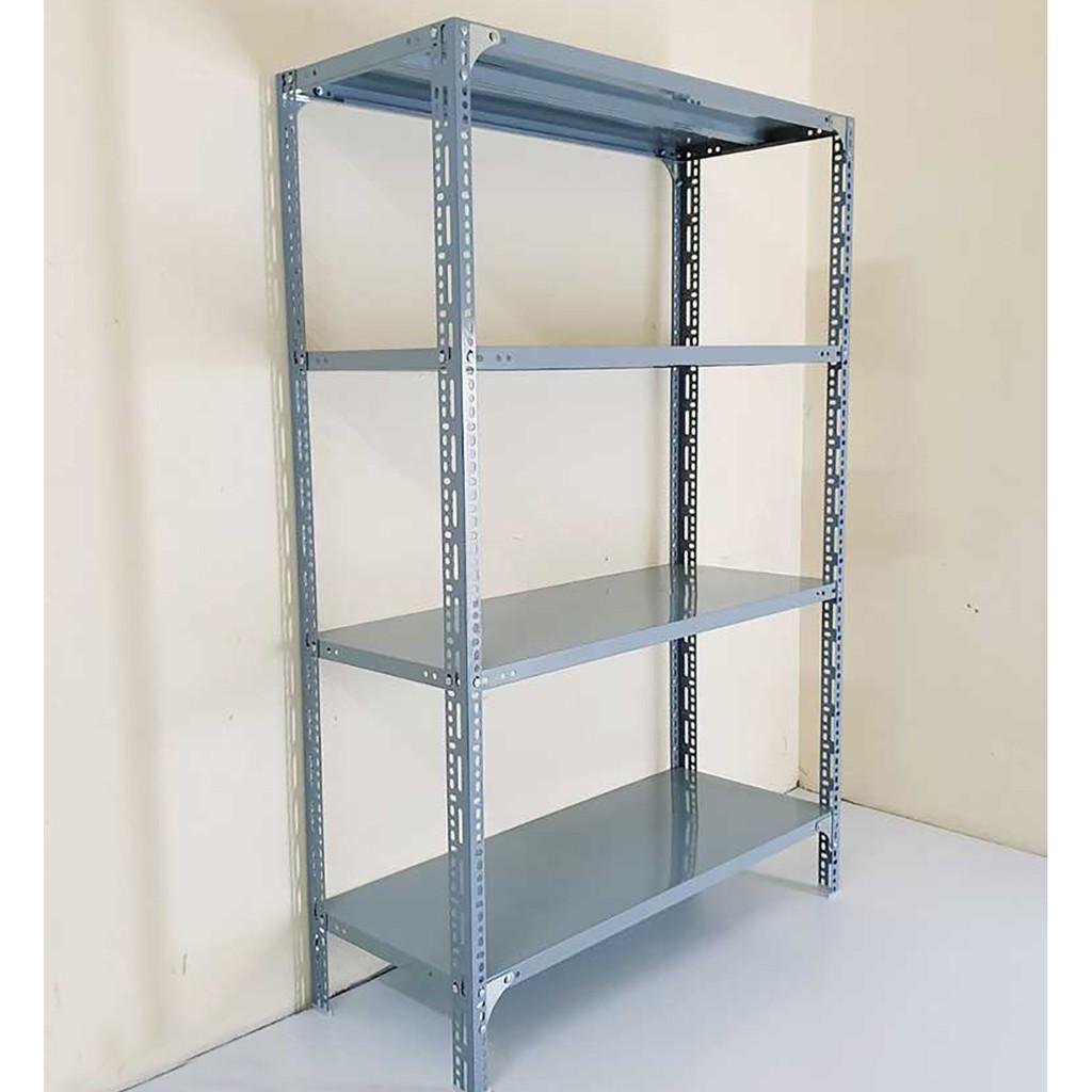 Kệ sắt v lỗ đa năng 4 tầng dài 1,2m x rộng 0,3m x cao 1,2m
