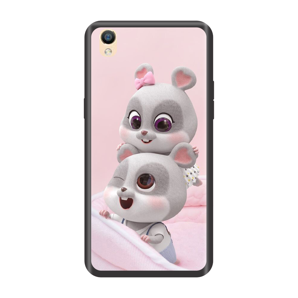 Ốp lưng cao cấp cho điện thoại OPPO F1 PLUS in hình Heo và Hoa Bồ Công Anh