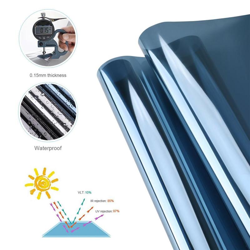 Miếng Dán Cửa Sổ Tráng Gương Chống Tia Uv Tiện Dụng