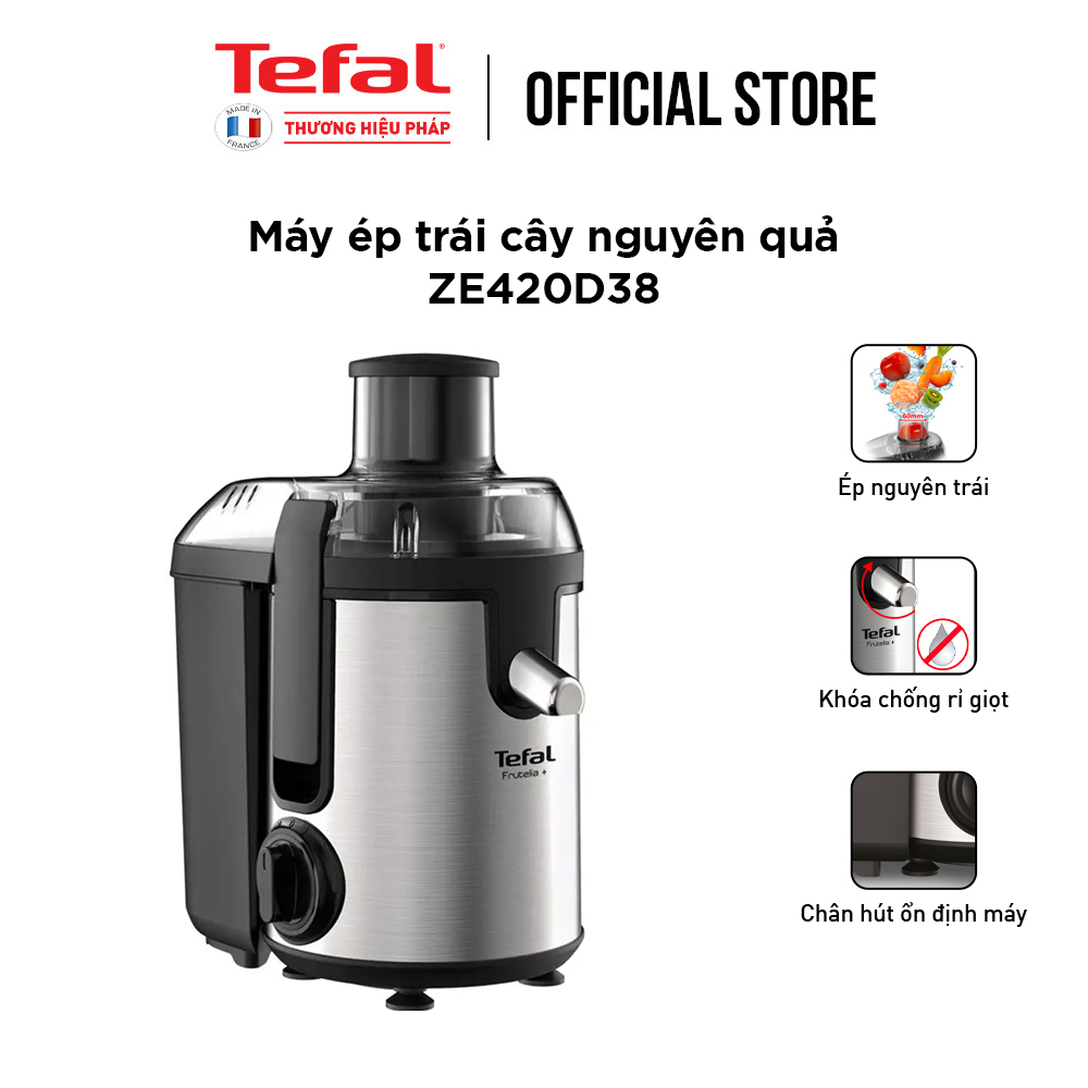 Máy ép trái cây Tefal ZE420D38 - Hàng chính hãng