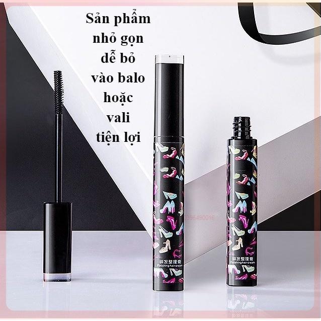 Lọ Chải tóc Mascara tạo kiểu tóc đẹp vuốt tóc con gọn vào nếp phụ kiện mini, Làm Gọn Tóc Tơ