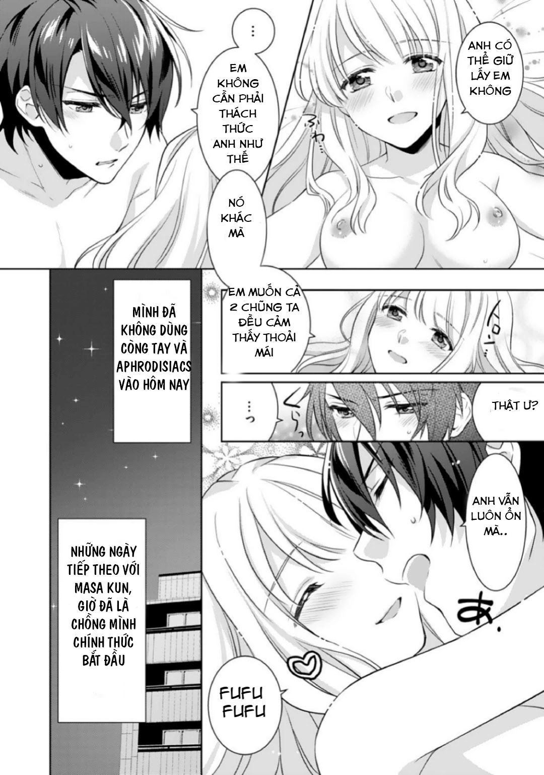 ecchi bị cấm cho đến khi kết hôn!? câu chuyện về hai người và đêm đầu tiên mong đợi chapter 1 30