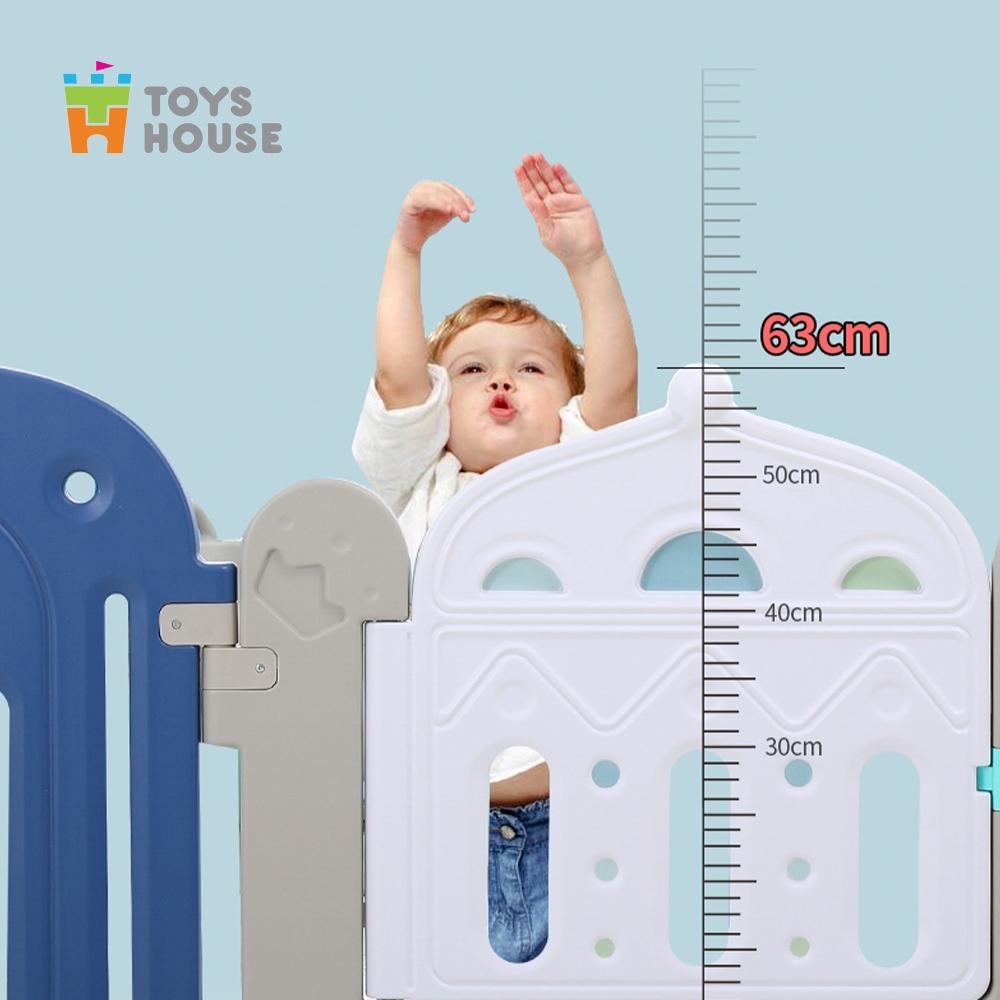 Quây cũi, nhà banh cho bé nhựa nguyên hình, hình ốc sên Toys House WM19005 - hàng chính hãng