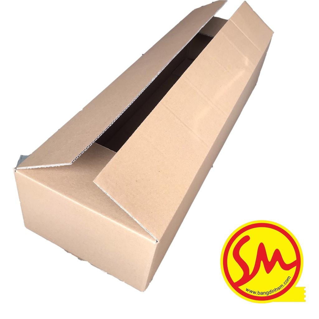 HỘP GIẤY CARTON,THÙNG CARTON  DÀI 80x25x16 sóng B, 3 lớp chuyên dùng ĐÓNG GÓI CÁC SẢN PHẨM, VẬN CHUYỂN MỘT CÁCH DỄ DÀNG