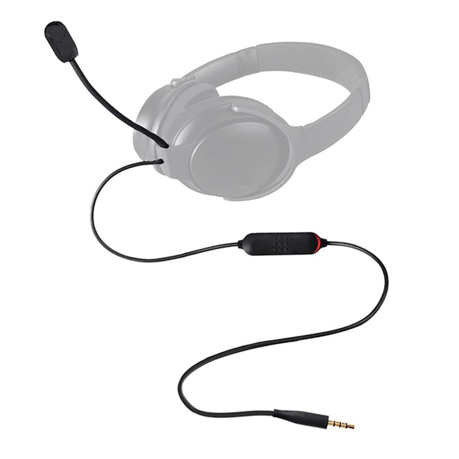 Microphone Cable 2.5mm 3.5mm Jack for QC45 Headphones Accessories