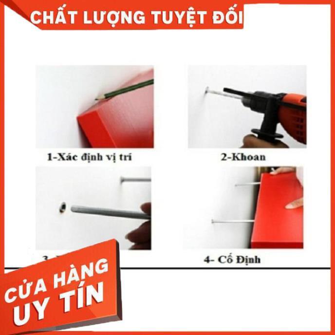 Kệ Gỗ Treo TườngCOMBO 3 Thanh Ngang Dài 40cm x Rộng 15cm