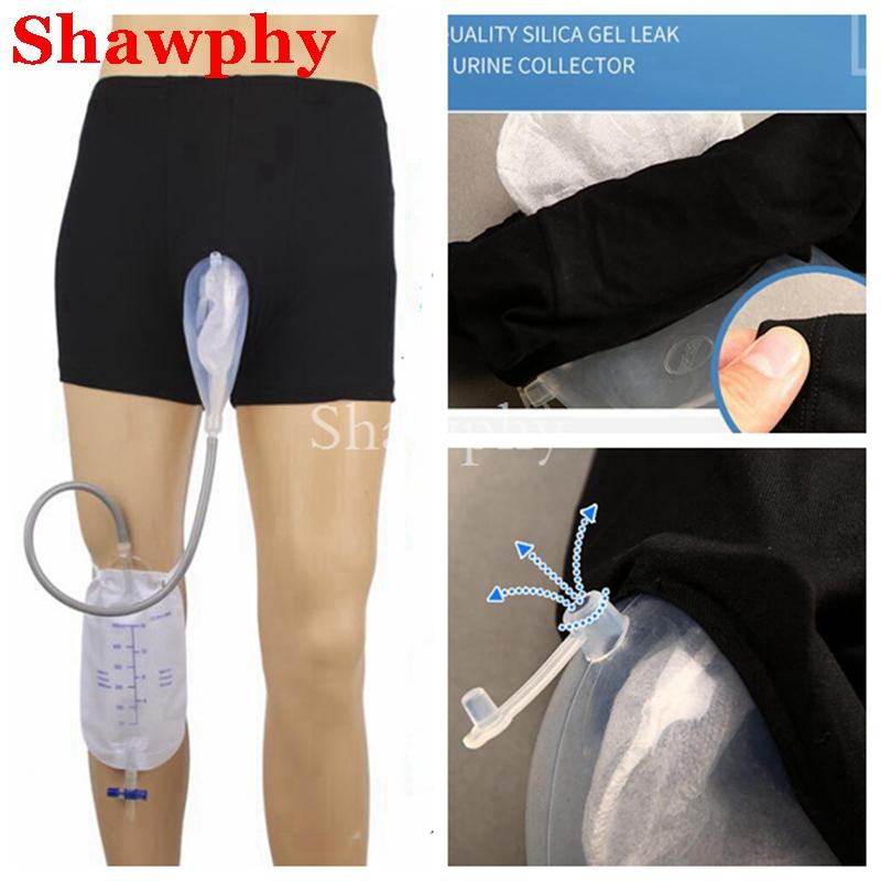 Di Động Rò Rỉ Chống Pee Túi Nam Nam Nước Tiểu Túi Đeo Mềm Không Tự Chủ Quần Tã Người Lớn
