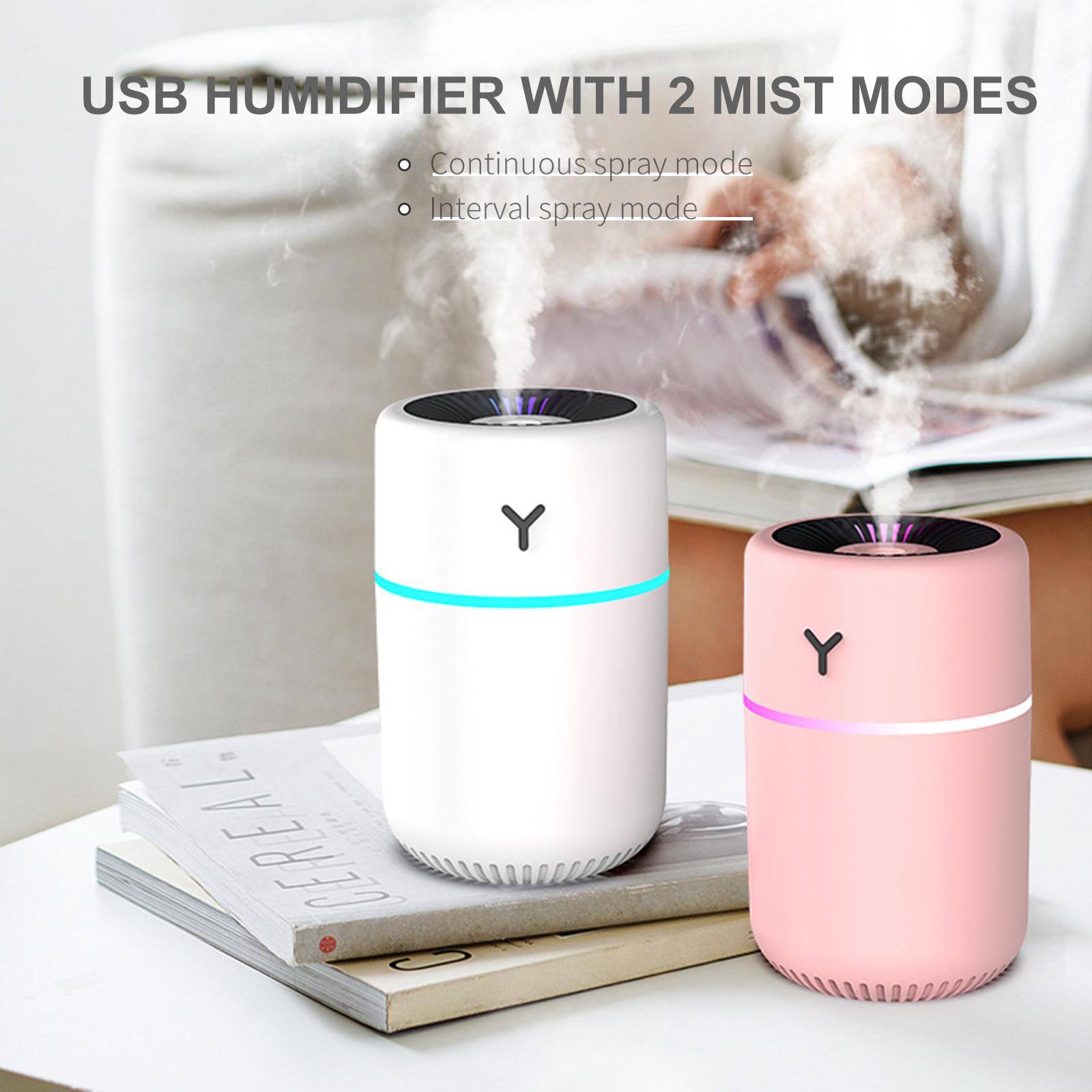 Máy khuếch tán không khí dung tích 260ml - có đèn 7 màu