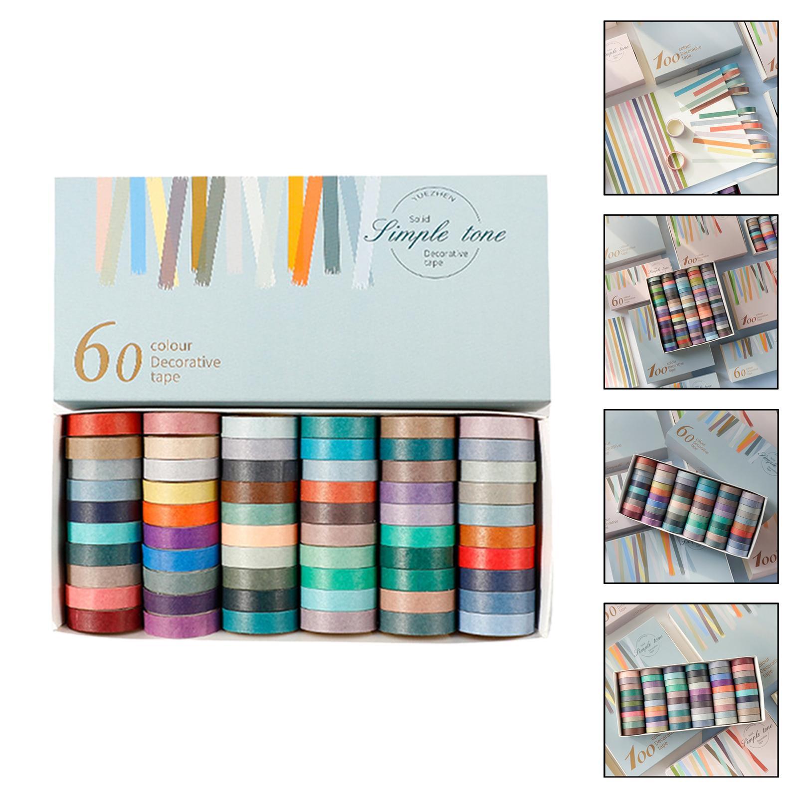 Washi Tape Set Masking Tape Decorative Scrapbooking Office Supplies