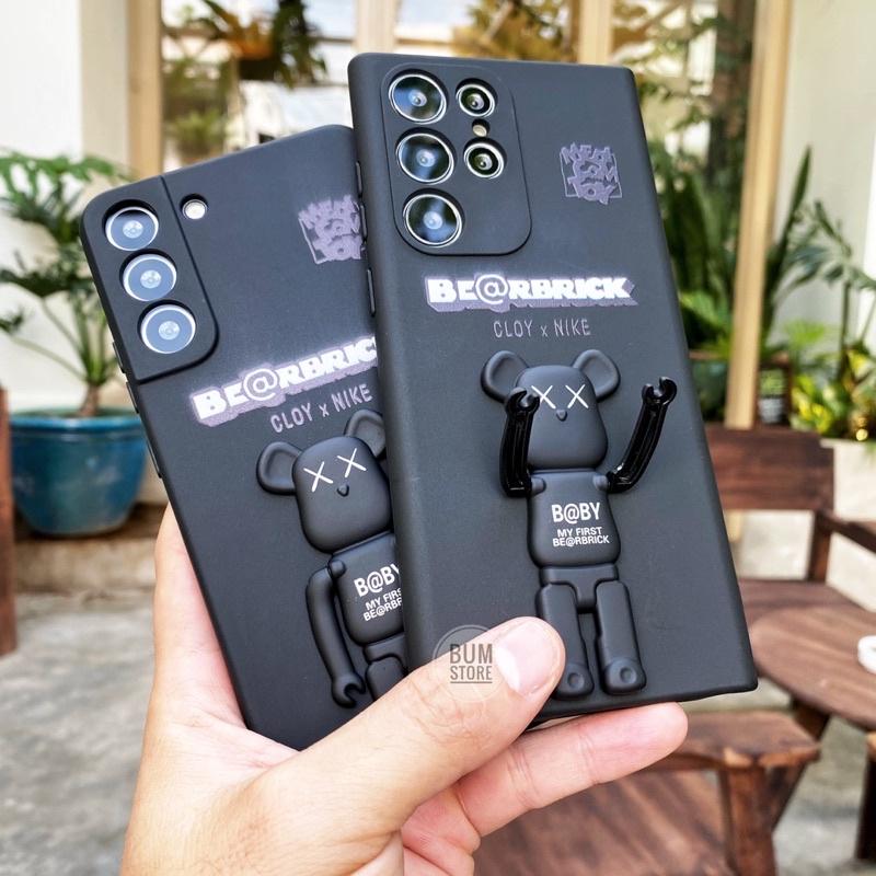 Ốp Lưng Bearbrick Dẻo Cho Samsung Galaxy S23 Ultra / S22 Ultra / S22 Plus / Note 20 Ultra / Note 20 / Note 10 Plus / Note 10