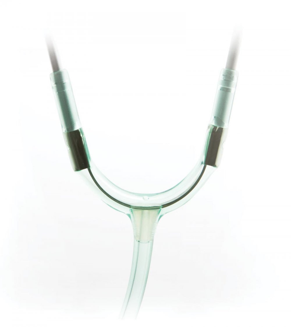 Ống nghe ADC 608 FRB hai mặt màng phù hợp sử dụng cho cả người lớn và trẻ em, độ nhạy âm thanh cao phù hợp cho khám đa khoa tổng quát