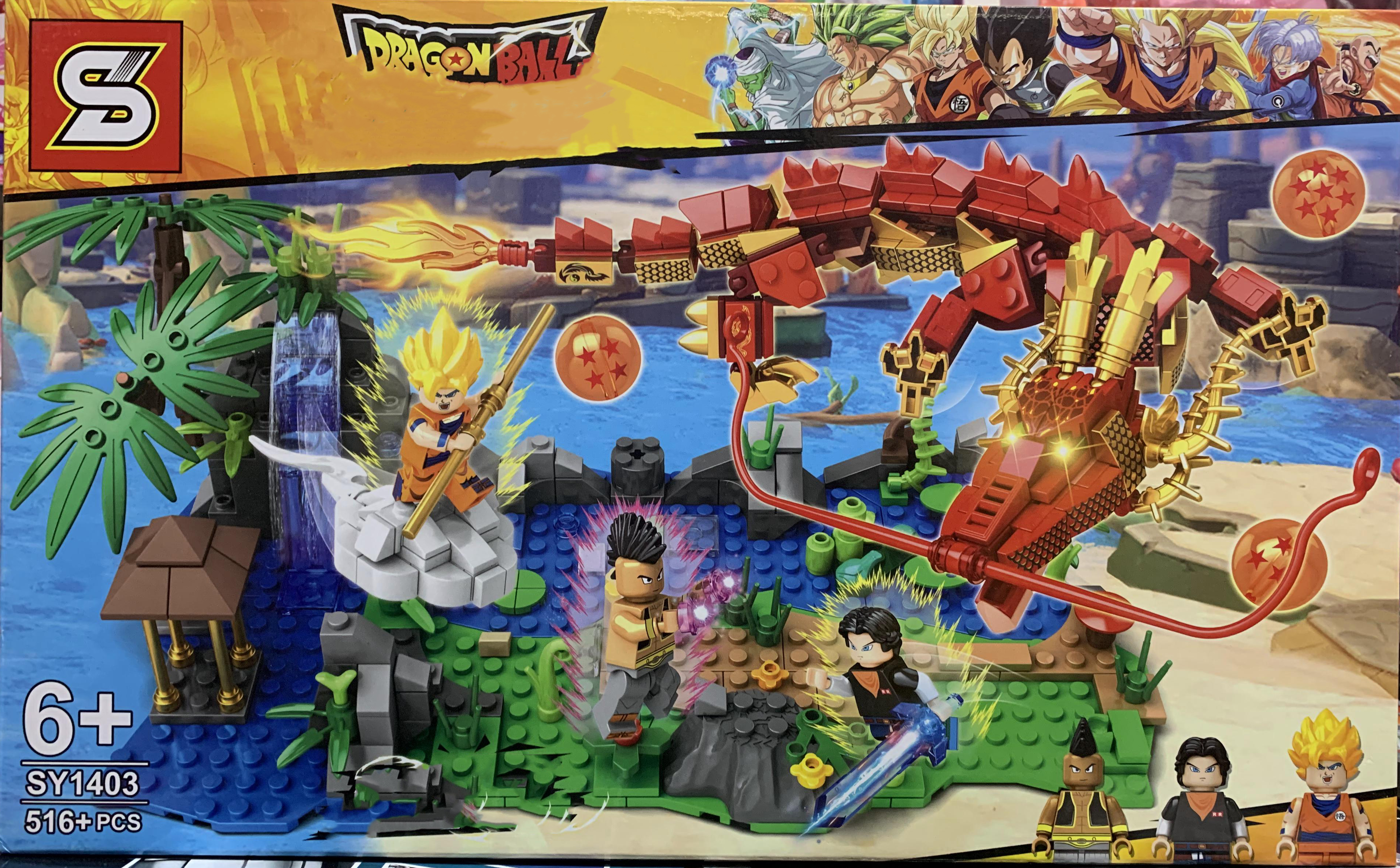 Xếp hình Ngọc Rồng đại chiến hiệu ứng 3D (Dragon Ball) (516+ miếng ghép)