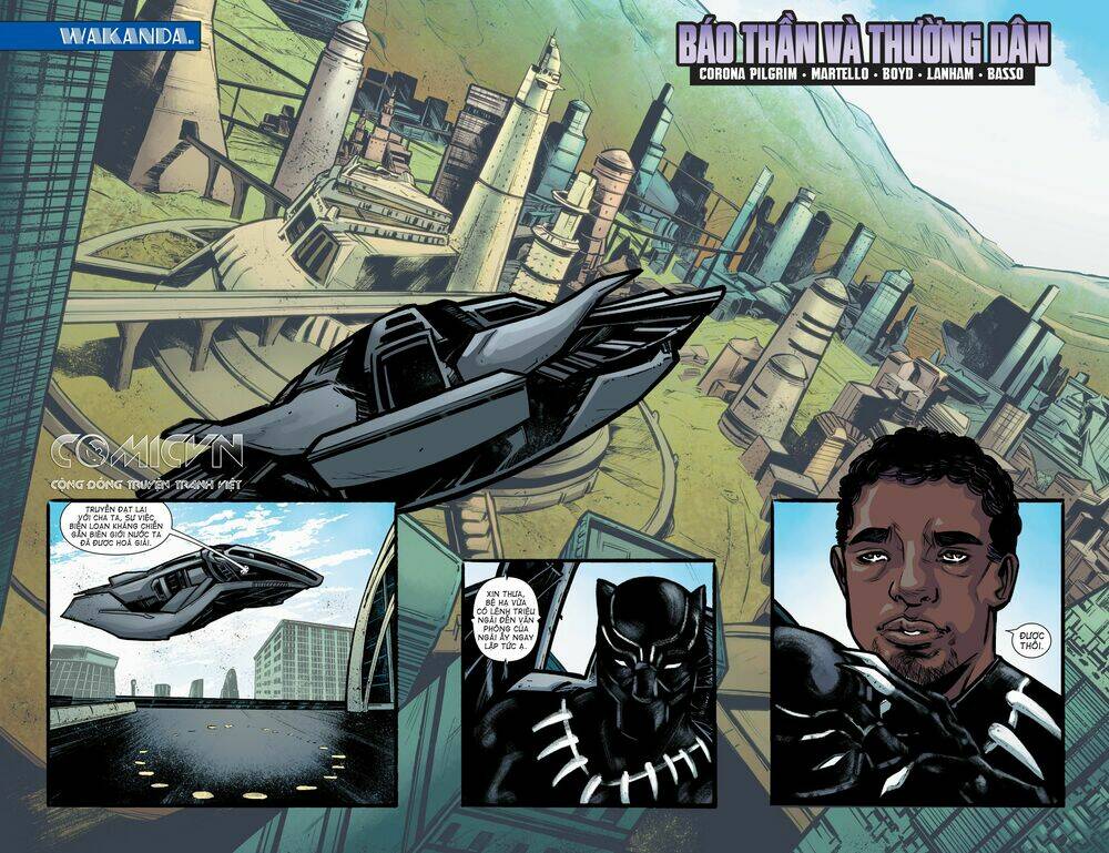 marvel's black panther prelude - hoàng đế báo đen tiền dẫn chapter 1 6