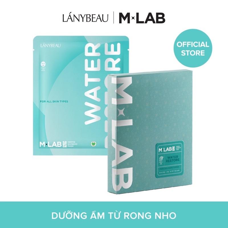 Mặt nạ sợi tre MLAB giúp cấp ẩm, ngừa mụn, dưỡng trắng da