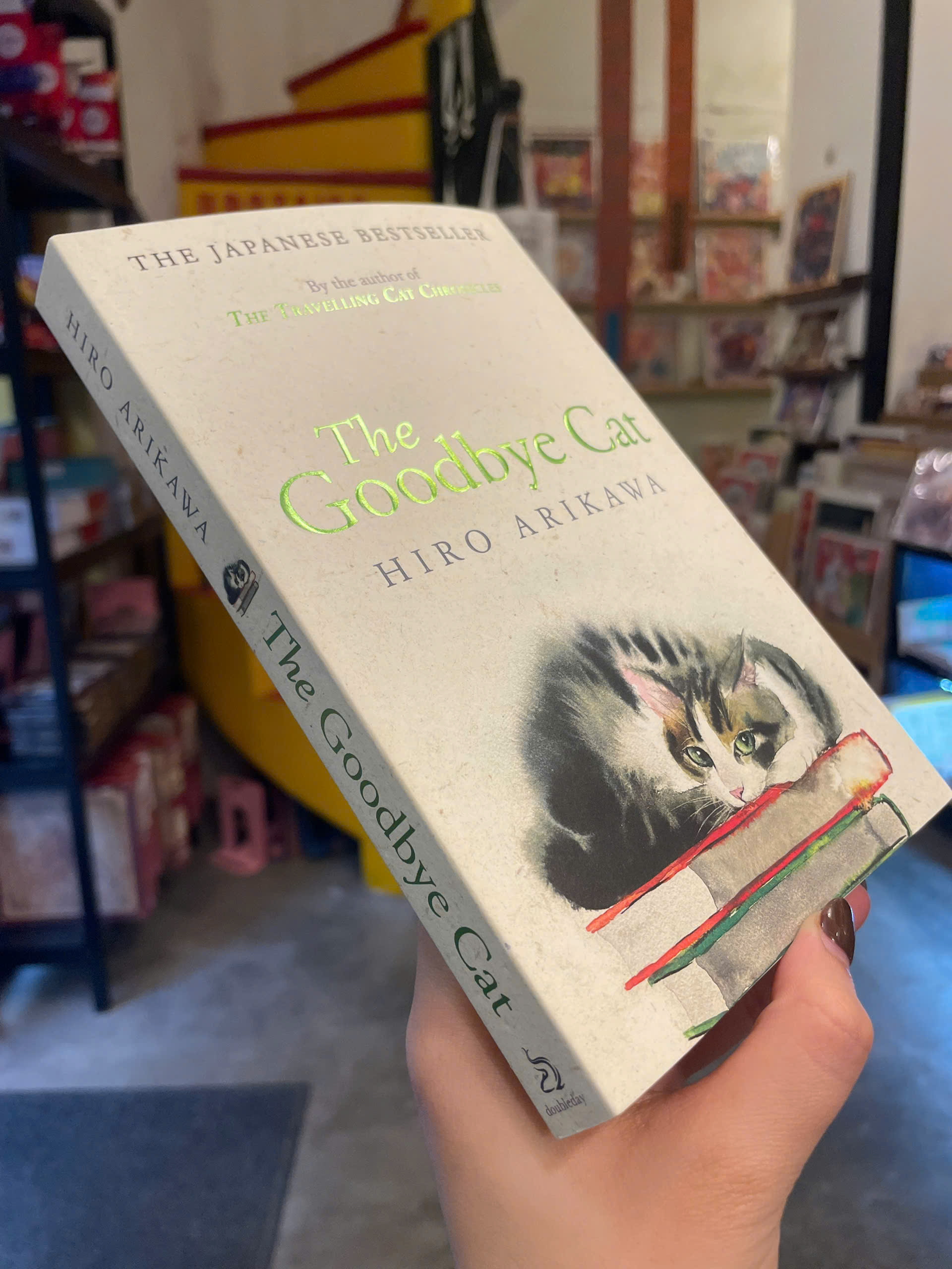 Sách - The Goodbye Cat by Hiro Arikawa - Fiction/Short Stories/English Book - Sách Ngoại Văn