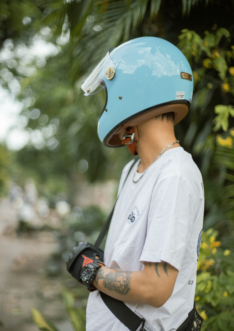 Mũ Bảo Hiểm Fullface Cổ Điển BULLDOG Torii