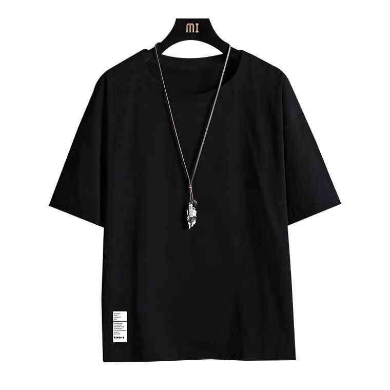 ÁO THUN TAY LỠ UNISEX IN LOGO ĐẶT BIỆT PHONG CÁCH - FREESIZE DƯỚI 75KG