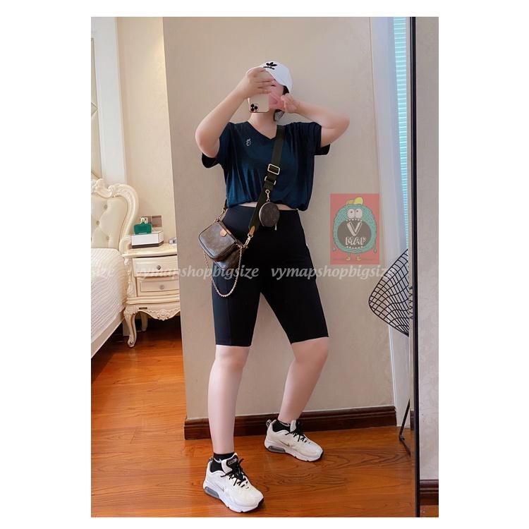 quần ngố legging UNISEX đủ size 40-100kg