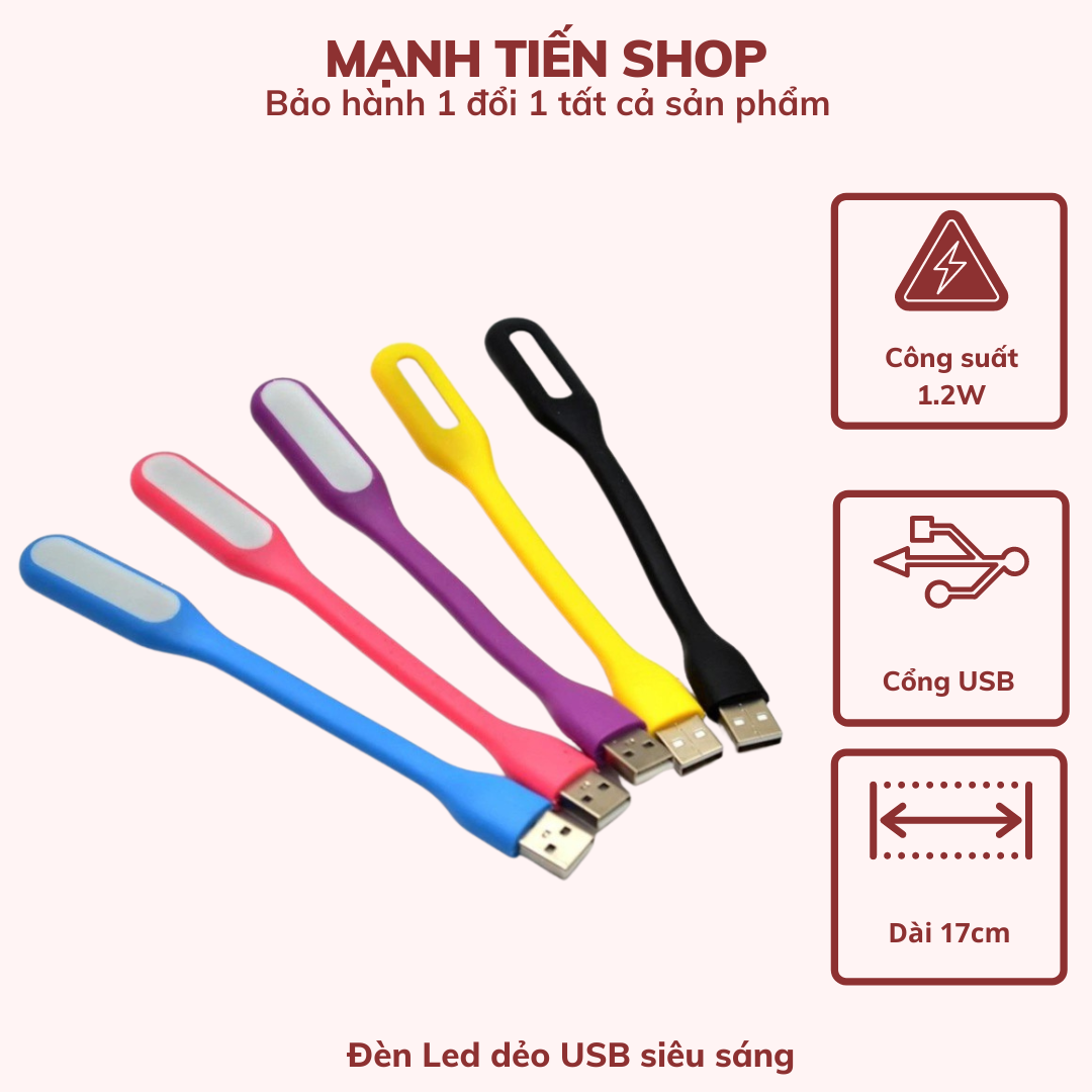 Đèn Led dẻo USB siêu sáng TiMa.lala Giao màu ngẫu nhiên - Hàng chính hãng