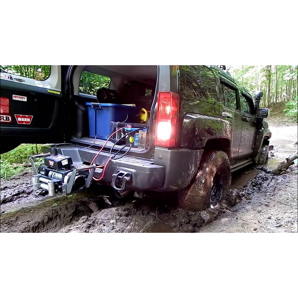 Tời ắc quy-Tời cứu hộ ô tô Winch 6000Lbs