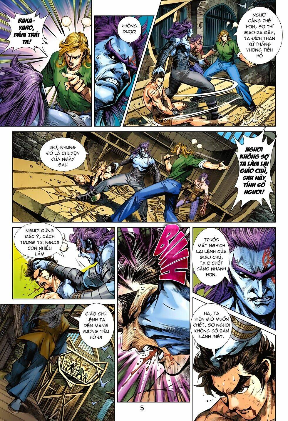 tân tác long hổ môn chapter 695 5