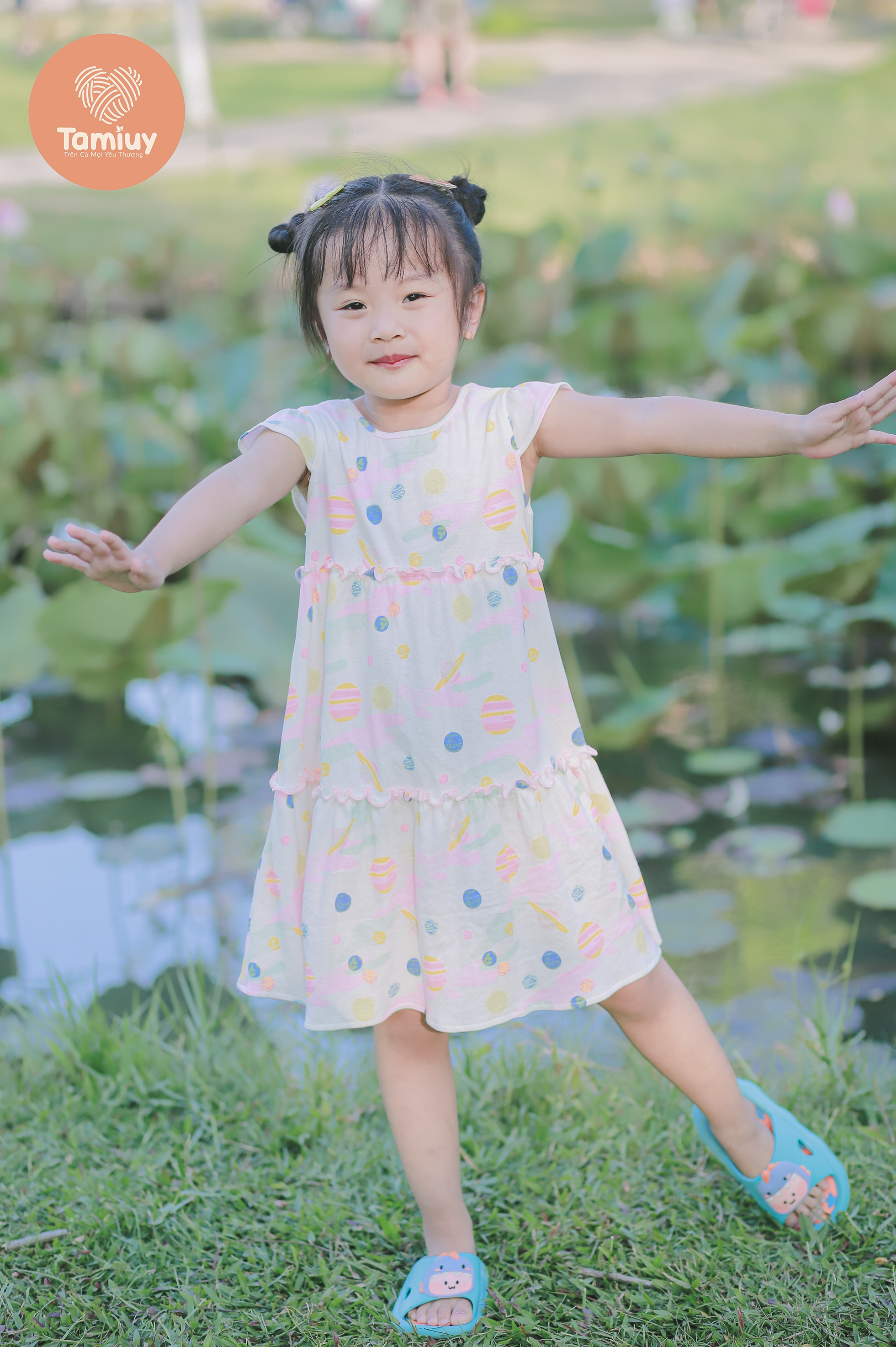 Đầm Thun Baby Doll Bé Gái Tamiuy Họa Tiết Chất Vải Thun Cotton Thoải Mái Dễ Thương Cho Bé 1-10 Tuổi
