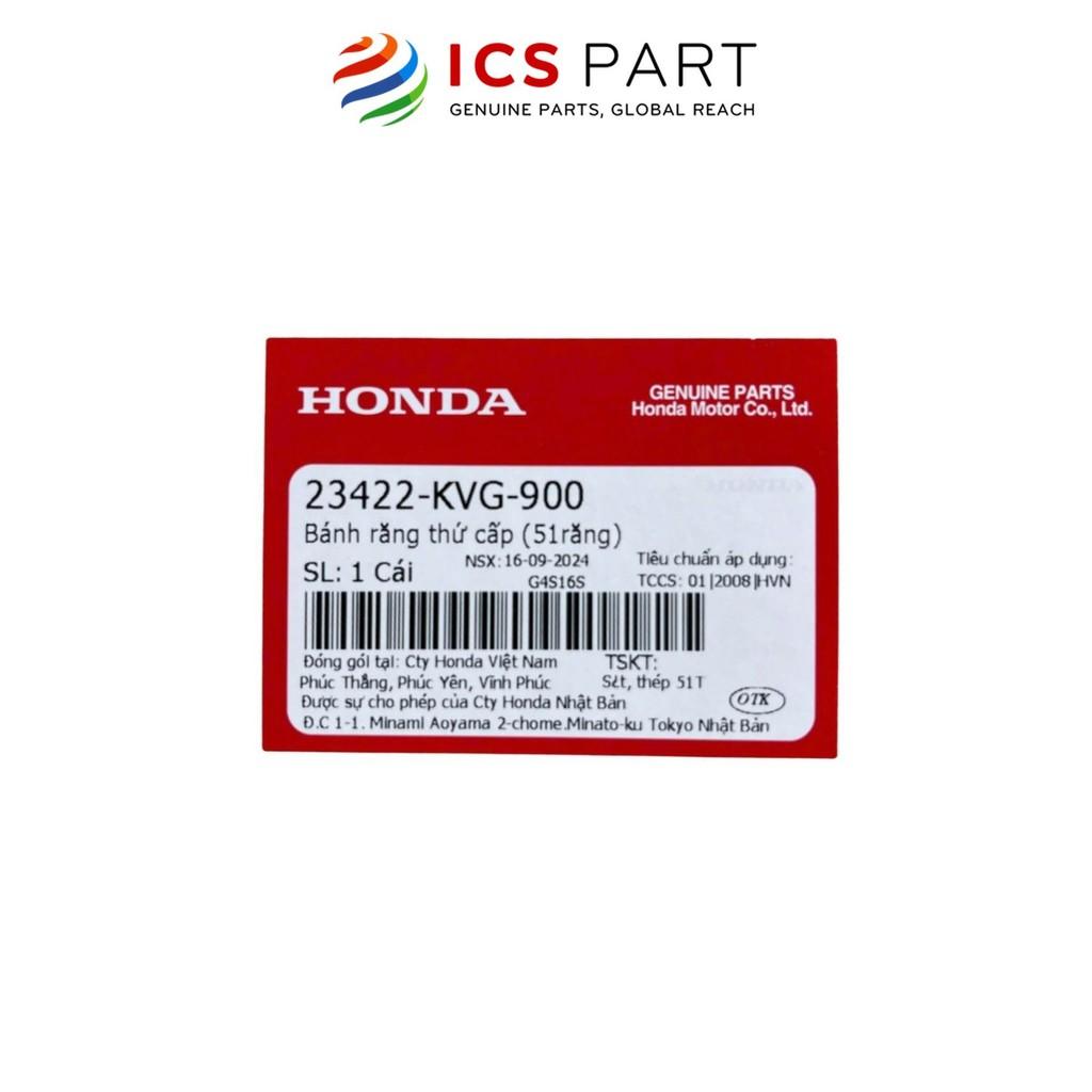 Bánh Răng Thứ Cấp (51Răng) HONDA Air Blade / Click (23422KVG900)