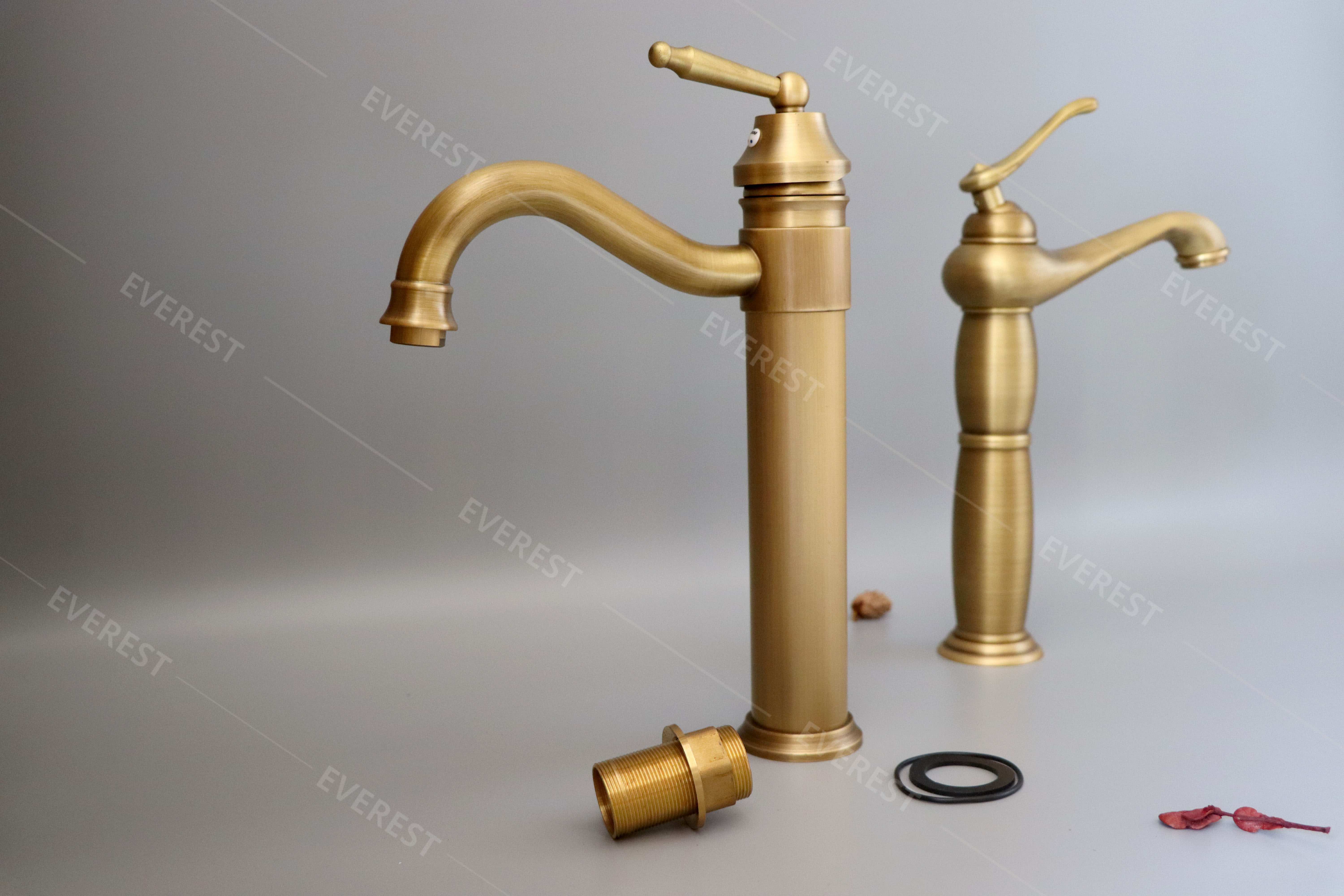 Vòi lavabo bằng đồng EVEREST EV-3017